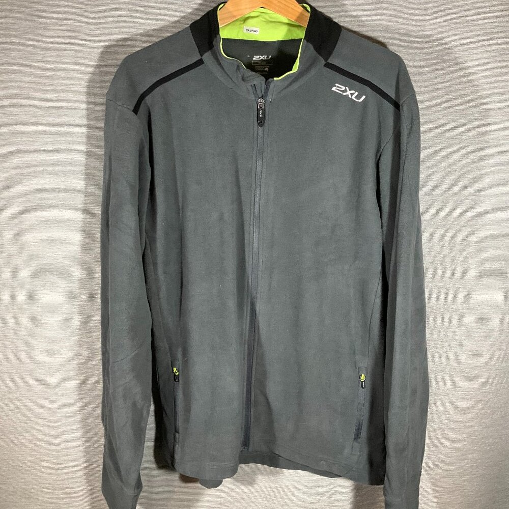 Men's 2XU Gray Fleece, Size XL, NWT